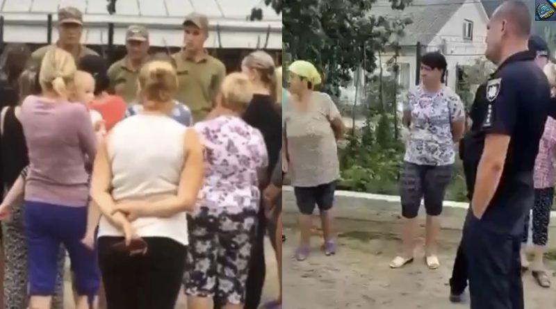 Третій день Великодніх свят, західна Україна, ТЦК хотіли “забрати” чоловіків зі села, але погляньте що зробили їхні жінки – Відео