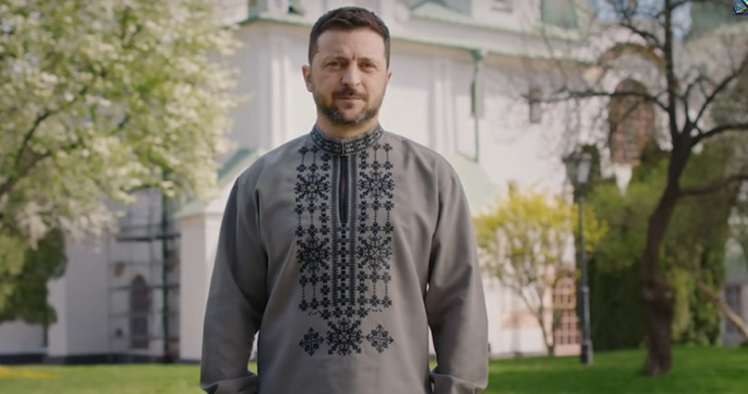 Володимир Зеленський привітав українців з Великоднем. Відео…