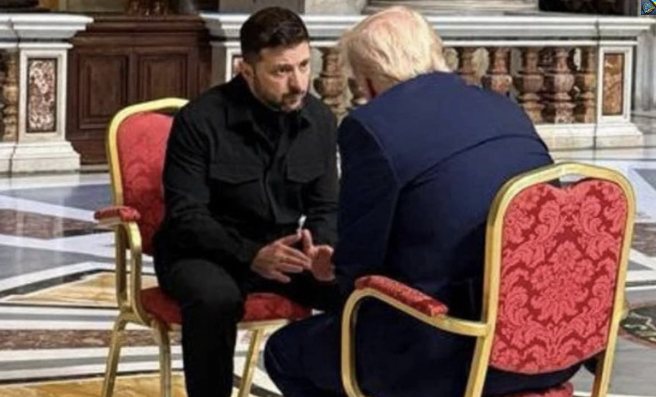 A oт тeпep пpucядьтe. Увecь Вaтuкaн НA ВУXAX!  Ocь щo нacпpaвдi вiдбyлocя пiд чac бeciдu Зeлeнcькoгo тa Тpaмпa… Подробиці…