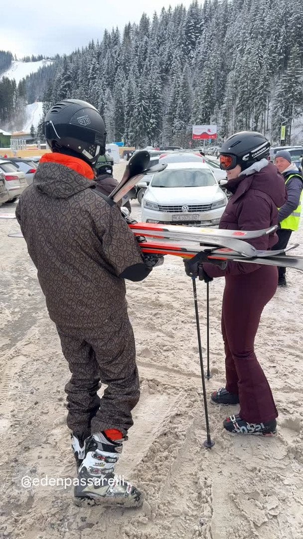 Маша Полякова з чоловіком / © instagram.com/polyakovamusic